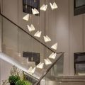New modern butterfly style led 3/option hanging pendant for indoor lighting decorations. 