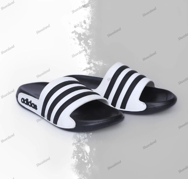 Adidas Style Men's Slide Slipper – Comfortable & Stylish EVA Sole Sandal for Indoor & Outdoor Use