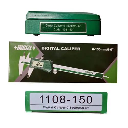 Digital Slide Caliper Insize 0–150mm | High-Precision Measuring Tool for Engineering, Metalwork & DIY Projects
(With Free Battery)
