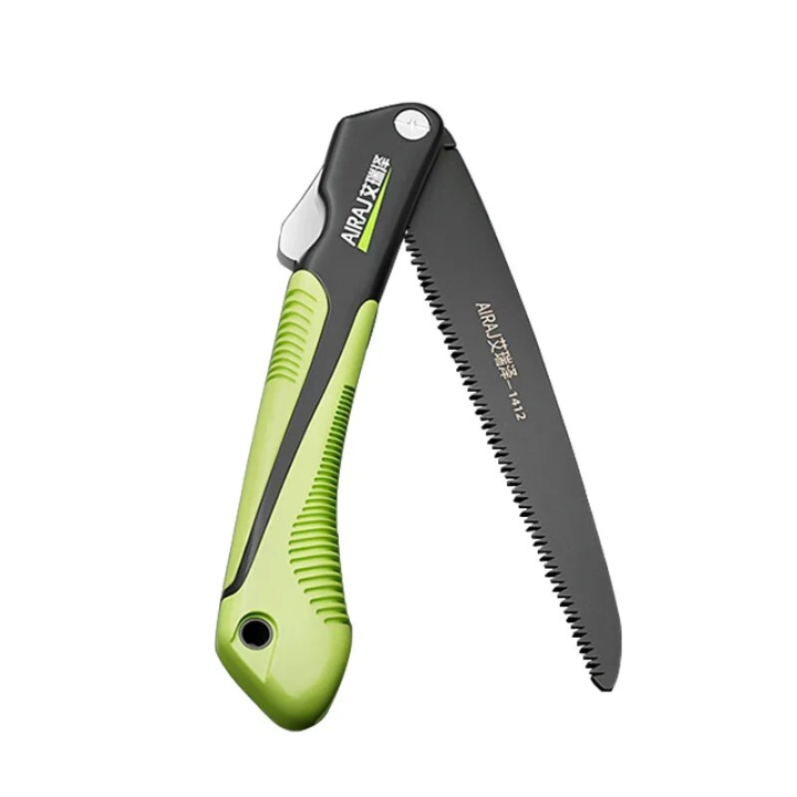 AIRAJ Multifunctional Folding Saw SK7 Steel Sharp and Wear-Resistant Portable Household Manual Woodworking Saw