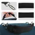 Speaker Handle Belt Silicone Detachable Speaker Grip Tape with 2 Pair Screws Outdoor Travel for Xtreme 4 Portable BT Speaker.