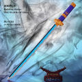 Samurai Sword Building Blocks Ninja Blade Katana Japanese Anime Butterfly Nichirin Knife Bricks Children Toys for Adult. 
