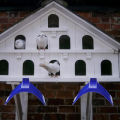 20 Pcs Dove Rest Stand, Lightweight Pigeon Perches Plastic Birds Roost Holder, Pigesons Dwelling Frame Birdcage Accessories. 