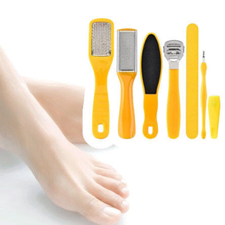 Foot Spa set nail file set pedicure pedicure scrub foot device heel crack brush heel scraper foot cleaning brush