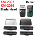 Kemei 2026 Professional Replacement Foil and Cutter Blades Set Suitable For Shaver Original Electric Shavers Blades Cutting Head. 