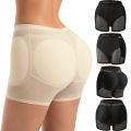 Women 4-Pad Butt Lifter Panties High Waist Tummy Control Shapewear Hip Enhancer Mesh Briefs Belly Slimming Body Shaper Shorts. 