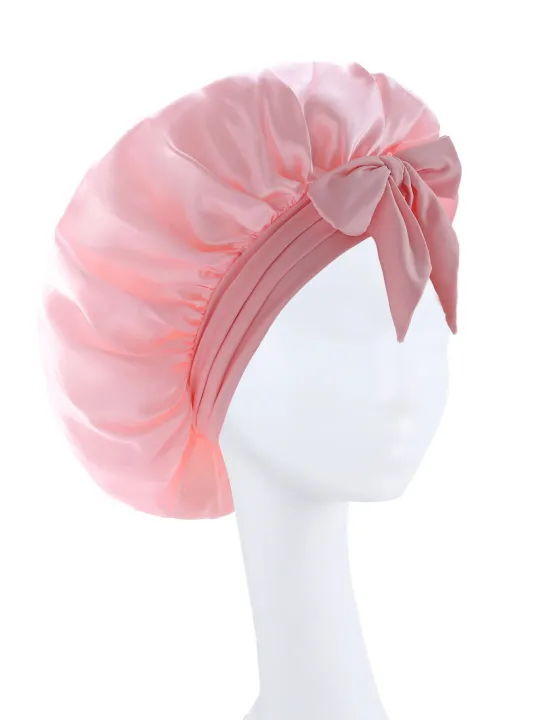 Silk%20Bonnet%20for%20Sleeping%20Women%20Satin%20Bonnet%20Hair%20Bonnet%20night%20sleep%20cap%20scarf%20wrap%20for%20curly%20hair%20With%20Tie%20Band%20for%20Curly%20Ha%20-%20Image%206