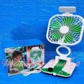 Rechargeable Table Fan with LED Lightning အားသွင်းပန်ကာ​​ . 