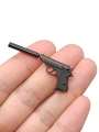 1pc Miniature Models, Micro Prop Accessories, Black Toy , for Mini Battle Game Props.