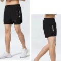 2025 new style running shorts, with reflective strips, inner lining, and anti-peeping. 