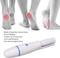 Electric foot filer Hard Skin Remover for Feet, Foot File Electric for Hard Skin Foot File USB Foot Grinder Foot Exfoliator Electric Foot Callus Remover Foot File Pedicure for Cracked Heels Calluses and(Blue)
Electric and cell operated. 