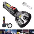 Flashlight Super Bright Rechargeable Flashlight Multi LED Long-Range Spotlight Light for Outdoor Fishing Torch. 