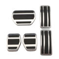 Car Pedals for Peugeot 2008 208 2014-2019 AT MT Stainless Steel Accelerator Clutch Brake Pedal Cover Accessories. 