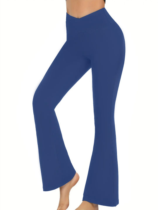 Crossover%20Flare%20Leggings%20for%20WomenHigh%20Waist%20V%20Cross%20Bootcut%20Bell%20Bottoms%20Tummy%20Control%20Yoga%20Pants%20-%20Image%206
