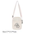 Canvas Bag Ins Japanese Harajuku Cute Cat Bag Ulzzang Girl Messenger Bag. 