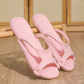 Men's and Women's New Portable Foldable Travel Hotel Couple's Flip-Flops Seaside Beach Sandals. 
