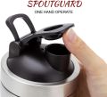 Under Armour Steel Gym Shaker with Storage Container for Protein Powder | Double Walled Insulation | BPA Free | Leak Proof (750 ML-Silver). 