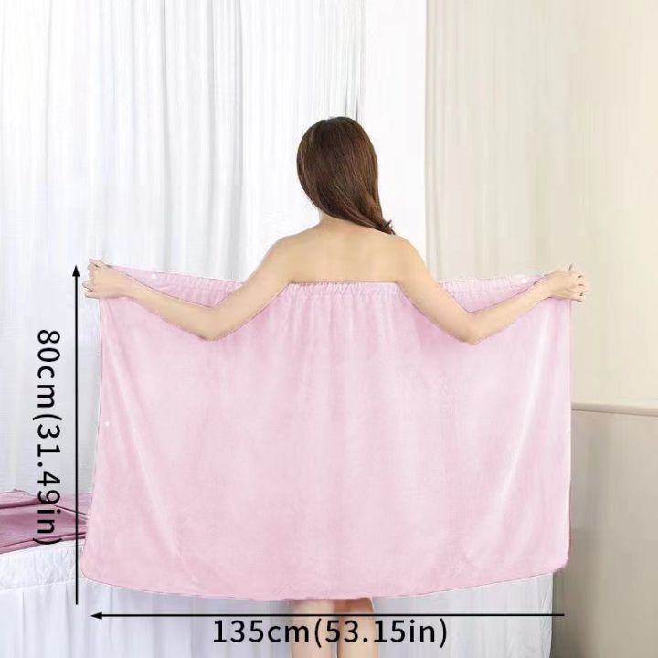 1pc%20Wearable%20Bath%20Wrap%20Towels%20For%20Women%20Adult%20Shower%20Spa%20Wrap%20Pure%20Color%20Tube%20Top%20Bath%20Skirt%20Big%20Bath%20Towel%20Wrap%20Bathrobe%20Shower%20-%20Image%206