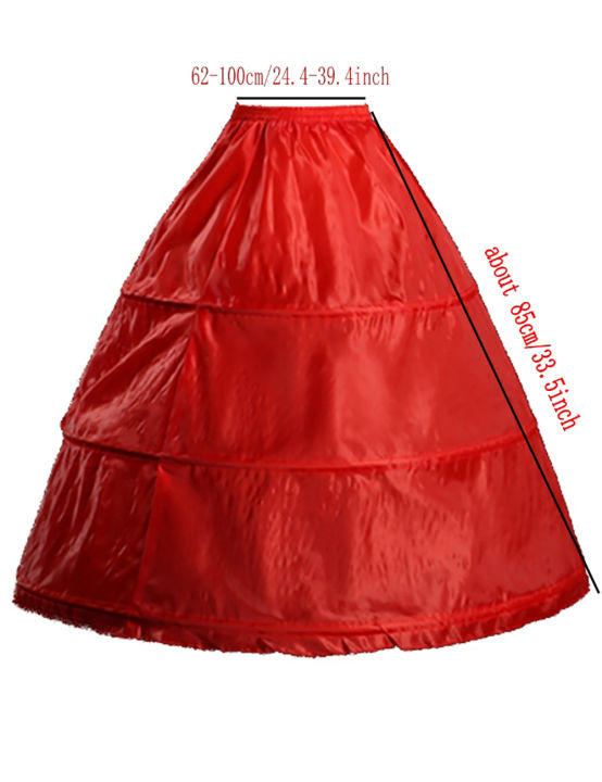 3%20Hoop%20Crinoline%20Petticoat%20Skirt%20for%20Women%20Under%20Dress%20Long%20Half%20Slips%20Underskirt%20for%20Wedding%20Dresses%20Ball%20Gowns%20Tutu%20White%20-%20Image%205