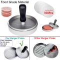 Burger Press Patty Maker Aluminium Hamburger Mold Non-Stick. 