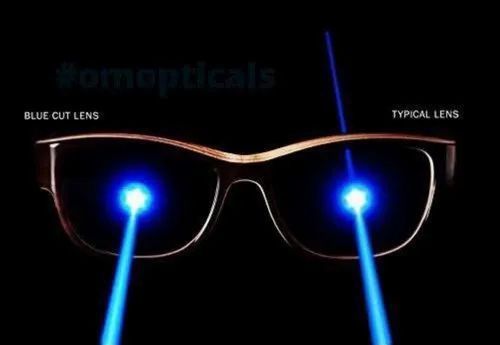 blue cut lenses available in power and without power without frame
