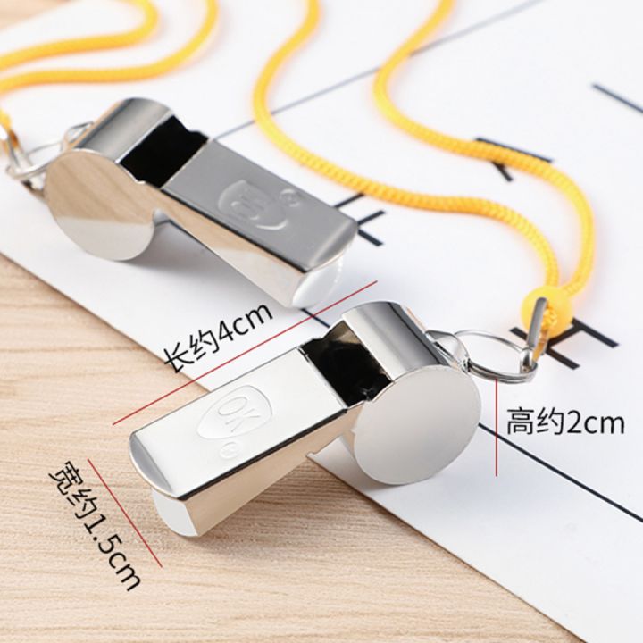 1Pc%20Referee%20Stainless%20Steel%20Metal%20Whistle%20Sports%20Sports%20Warning%20Match%20First%20Aid%20Gift%20Traffic%20Command%20General%20Small%20Silver%20-%20Image%202