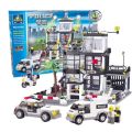 KAZI Building Blocks City Policee 631Pcs Toys for Childre.