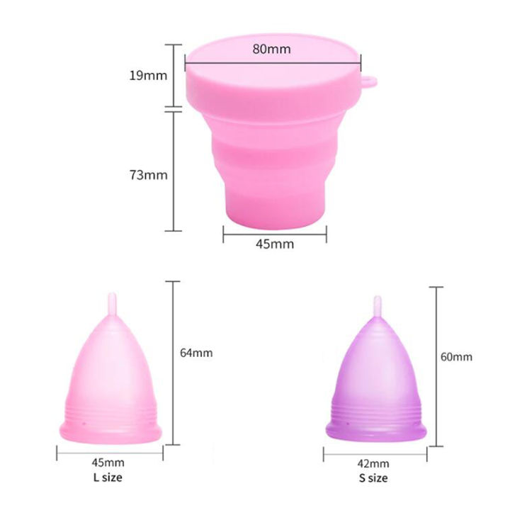 4-Piece%20Set%20Women%20Menstrual%20Cup%20Silicone%20Period%20Cup%20Feminine%20Hygiene%20Menstrual%20Collector%20Reusable%20Menstrual%20Bowl+Folding%20Cup%20-%20Image%203