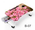" Multi-function and Removable Stand Folding Computer Laptop Desk Small Bed Desk Simple Dormitory Lazy Table Bed with Laptop Table with Holder Slot Portable Table Stand for Laptop Tablet Reading Table - cloth stand". 