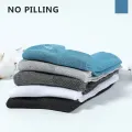 5/10/20 Pairs Of Mens Summer Thin Mesh Breathable Mens Polyester Sports Socks Sweat Absorbing Short Socks. 