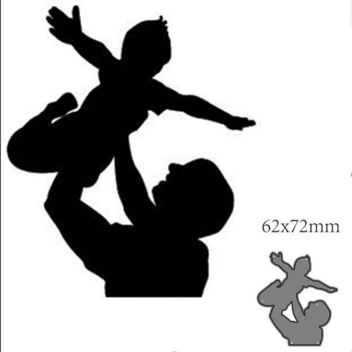 Father%20child%20hand%20Metal%20Cutting%20Dies%20Cut%20Mold%20Decoration%20Scrapbook%20Paper%20Craft%20Knife%20Mould%20Blade%20Punch%20Stencils%20-%20Image%204