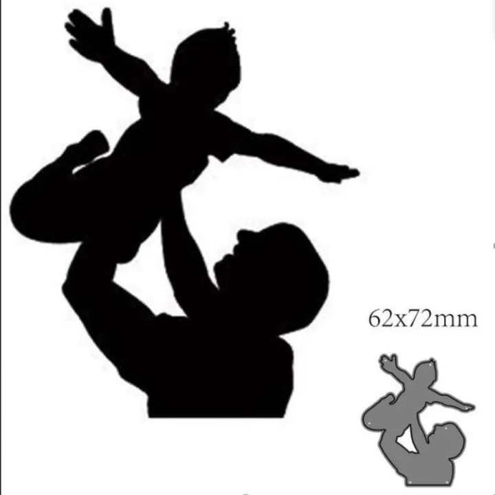 Father%20child%20hand%20Metal%20Cutting%20Dies%20Cut%20Mold%20Decoration%20Scrapbook%20Paper%20Craft%20Knife%20Mould%20Blade%20Punch%20Stencils%20-%20Image%204