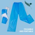 1/3pcs Disposable Raincoat Pants Portable Splash Proof Split Raincoat Outdoor Travel Drifting Cycling Feet-wrapped Rain Pants. 