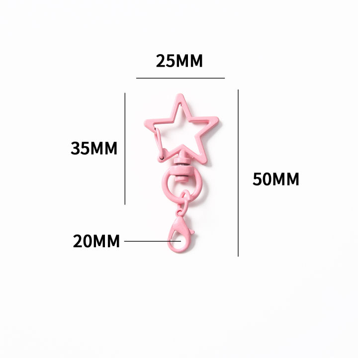 5/50/100%20pcs%20Colorful%20Key%20Chain%20Clasp%20Keyrings%20Big%20Lobster%20Clasp%20Hooks%20Keyfob%20Keychain%20for%20DIY%20Jewelry%20Making%20Supplies%20Wholesale%20-%20Image%207