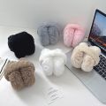 Winter Folding Portable Cold Protective Furry Plush
Earmuffs Windproof Outdoor Soft Comfortable Fur
Ear Protection Muffs.