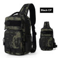 Climbing Chest Bag Backpack Accessories Lure Outdoor Fishing Camping Hiking Bag with Rod Holder Men Molle Fanny Pack.