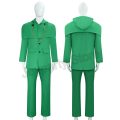 Dr. Victor Doctor Von Downy Subdue Adult Green uniform set Movie Doctor Doom Cosplay Costume mask Halloween Party Outfit.
