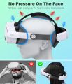 BEBONCOOL Adjustable Head Strap for Meta Quest 3S/Quest 3/Quest 2 Headstrap for VR Headset Accessories Enhanced Support.