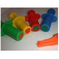 5Pcs/Pack Plasticine Mold Tools Kit Polymer Clay DIY Love Heart Stars Noodles Plasticine Tools Educational Toy For Kid.