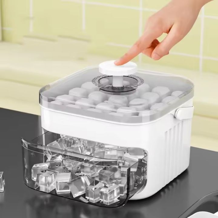 50%20Grid%20Ice%20Cube%20Mold%20Large%20Capacity%20Reusable%20Ice%20Maker%20Household%20Food%20Grade%20Double-Layer%20Ice%20Storage%20Box%20Ice%20Cube%20Tray%20Mold%20-%20Image%206