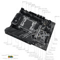 MACHINIST X99 V9S Motherboard Support TPM2.0 LGA 2011-3 Xeon E5 CPU DDR4 RAM C612 Chip with 3*NVME M.2 Slot SATA3.0 USB3.0.