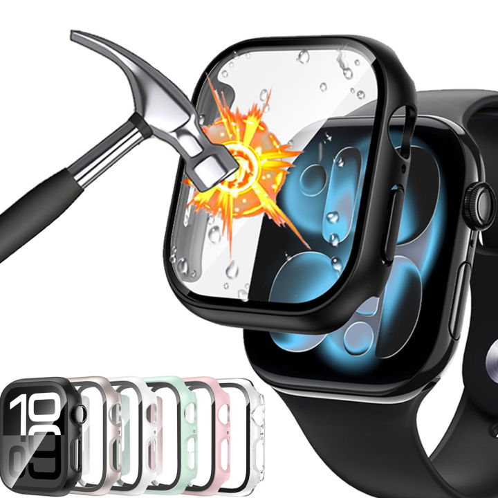 Accessories%20For%20Apple%20Watch%2010%2011%20Tempered%20glass+Case%2046mm%2044mm%2045mm%2041mm%2040mm%2042mm%20Screen%20Protector%20iwatch%20series%209%208%207%206%20SE%203%20-%20Image%202