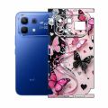 Infinix Note 60 Pro Butterfly Back Wrap Skin Sticker. 