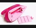 Mini Portable Battery Operated Iron Toy - Iron Toy For Kids - Plastic Material - Pink Color. 