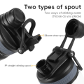 ESLNF Insulated 304 Stainless Steel Water Bottle 650ML Big Capacity Cycling Bottle Portable Drinking Water Bottle.
