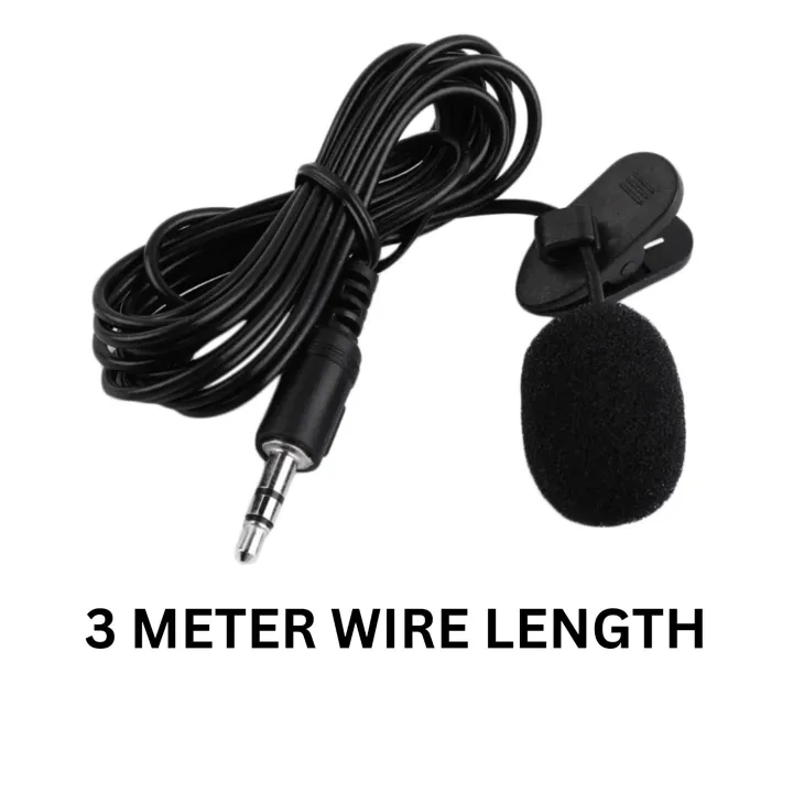 3%20Meter%20Long%20wired%20Microphone%20For%20Smart%20phones/PC/Laptop%20Pro%20Wired%20Mic%20Microphone%20Collar%20for%20Voice%20Recording%20-%20Image%202