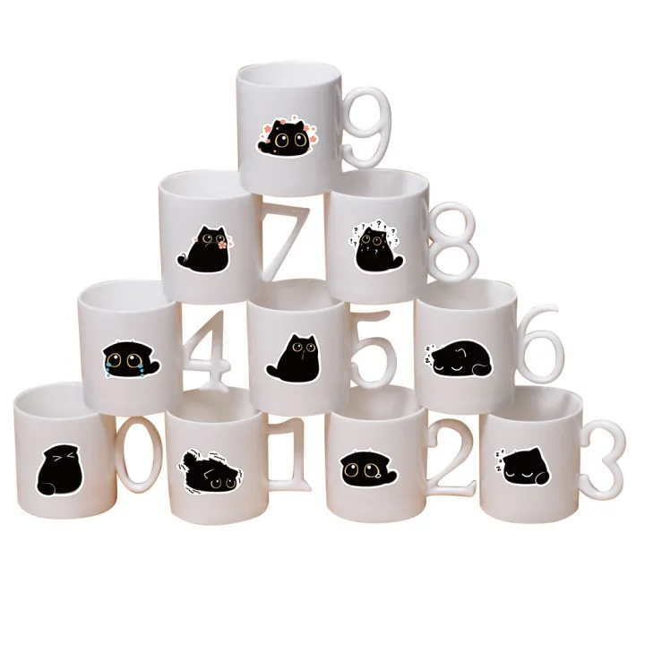 40PCS%20Cute%20Little%20Black%20Briquette%20Cat%20Stickers%20Waterproof%20Cartoon%20Decoration%20Laptop%20Cup%20Phone%20Suitcase%20Kids%20%20Toy%20Decal%20-%20Image%202