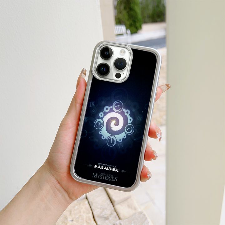 Lord%20Of%20Mysteries%20Phone%20Case%20FUNDA%20For%20IPhone%2016%2015%2014%2013%2012%2011%20Plus%20Pro%20Max%20Electroplated%20Frosted%20Photo%20Frame%20-%20Image%206