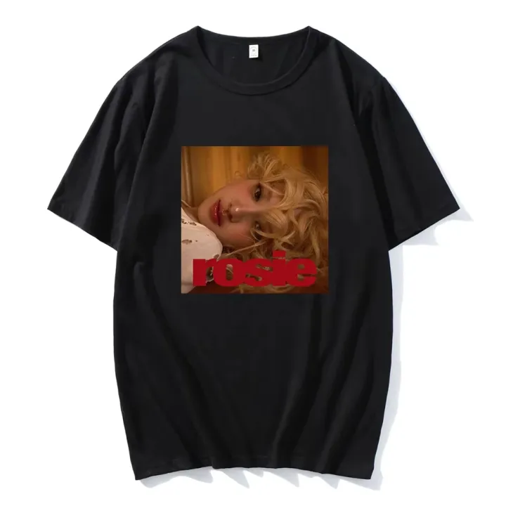 Ros%20New%20Album%20Number%20One%20Girl%20Same%20T%20Shirt%20Men/women%20Clothing%20Harajuku%20Tops%20Y2k%20Unisex%20High%20Quality%20Tees%20Graphic%20Clothes%20-%20Image%205