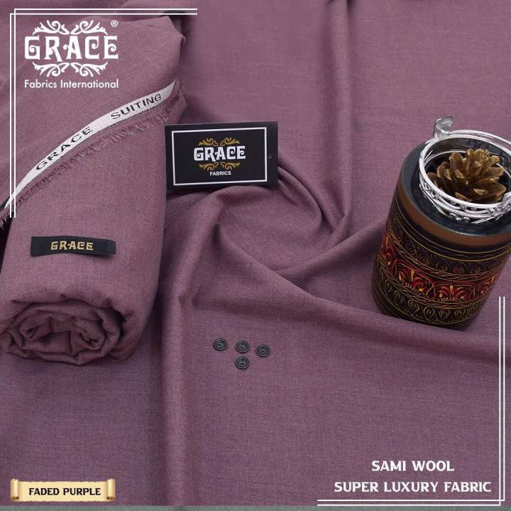 Men suit sami wool || For men’s collection || 4 Meter cutting || men ...